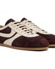Dries Van Noten Dries Van Noten Burgundy Suede Sneakers - 4