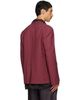 Dries Van Noten Dries Van Noten Burgundy Wool Blazer - 3