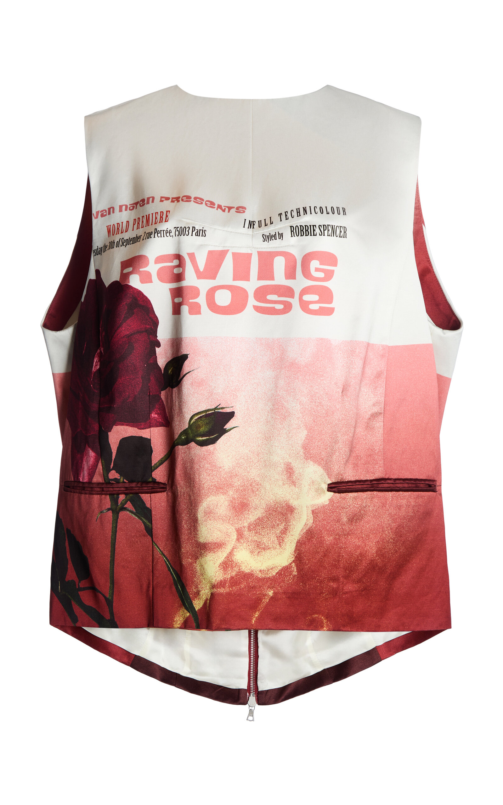 Dries Van Noten Dries Van Noten Cart RosePrinted CottonBlend Top