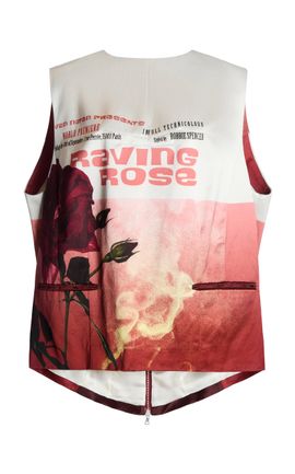 Dries Van Noten Dries Van Noten Cart RosePrinted CottonBlend Top