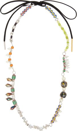 Dries Van Noten Dries Van Noten Charm Lace Necklace