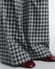 Dries Van Noten Dries Van Noten Checked cotton flannel wide-leg pants - 4