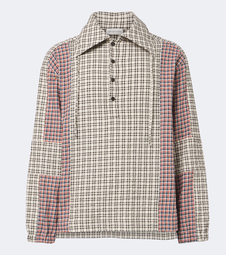 Dries Van Noten - Men's Henland Bicolor Mesh T-Shirt