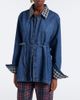 Dries Van Noten Dries Van Noten Checked denim shirt - 2