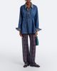 Dries Van Noten Dries Van Noten Checked denim shirt - 6