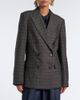 Dries Van Noten Dries Van Noten Checked double-breasted wool blazer - 6