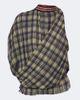 Dries Van Noten Dries Van Noten Checked draped one-shoulder top - 1
