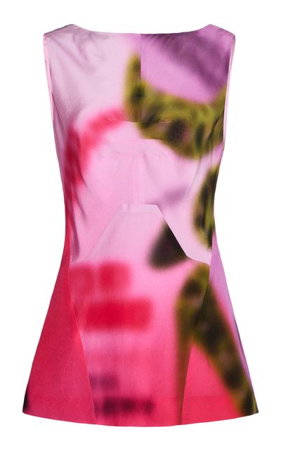 Dries Van Noten Dries Van Noten Colena TuckDetailed Silk Top