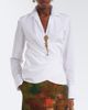 Dries Van Noten Dries Van Noten Cotton poplin wrap shirt - 2