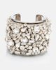 Dries Van Noten Dries Van Noten Crystal-embellished cuff bracelet - 1