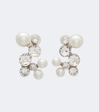 Dries Van Noten Dries Van Noten Crystal-embellished earrings