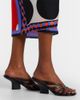 Dries Van Noten Dries Van Noten Distressed leather mules - 2