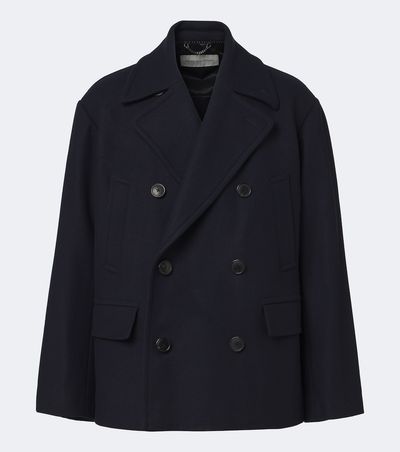 Dries Van Noten Dries Van Noten Double-breasted wool-blend jacket