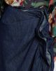 Dries Van Noten Dries Van Noten Draped asymmetric denim midi skirt - 3