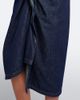 Dries Van Noten Dries Van Noten Draped asymmetric denim midi skirt - 4
