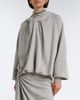 Dries Van Noten Dries Van Noten Draped cotton jersey hoodie - 2