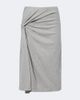 Dries Van Noten Dries Van Noten Draped cotton jersey midi skirt - 1
