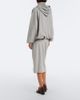 Dries Van Noten Dries Van Noten Draped cotton jersey midi skirt - 6