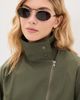 Dries Van Noten Dries Van Noten DVN219 Sunglasses Yellow Gold/Light Gold One - 3