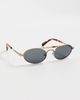 Dries Van Noten Dries Van Noten DVN219 Sunglasses Yellow Gold/Light Gold One - 4
