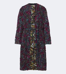 Dries Van Noten Dries Van Noten Embellished embroidered coat