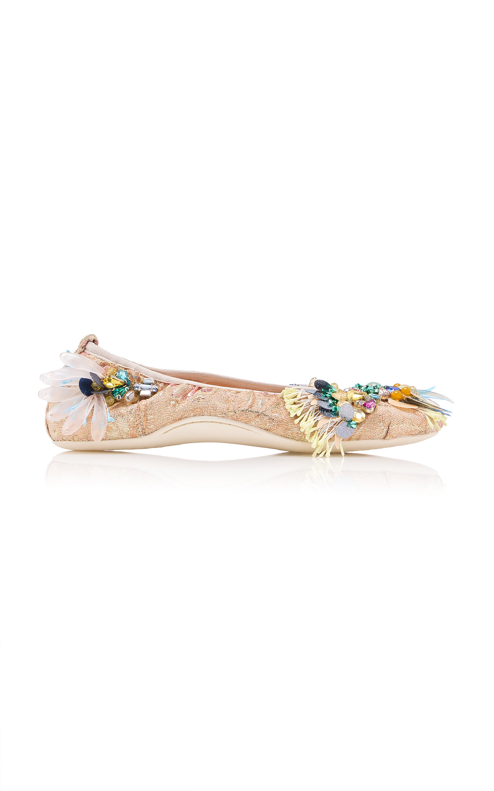 Dries Van Noten Dries Van Noten Embellished Flat
