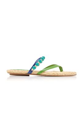 Dries Van Noten Dries Van Noten Embellished Flat Sandal
