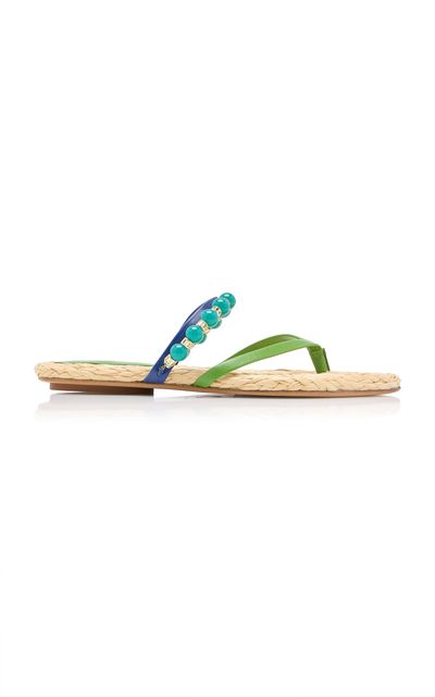 Dries Van Noten Dries Van Noten Embellished Flat Sandal