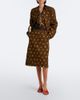 Dries Van Noten Dries Van Noten Embellished floral cloqué midi skirt - 2