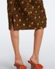 Dries Van Noten Dries Van Noten Embellished floral cloqué midi skirt - 4