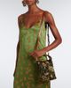 Dries Van Noten Dries Van Noten Embellished floral jacquard top-handle bag - 7