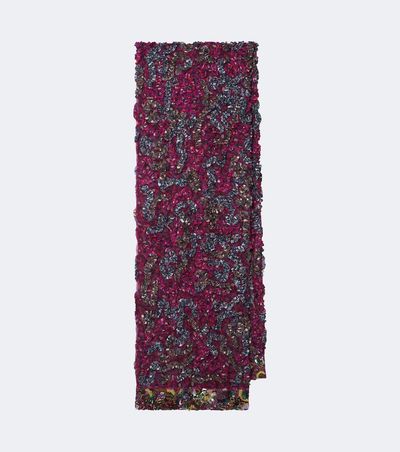Dries Van Noten Dries Van Noten Embellished floral scarf
