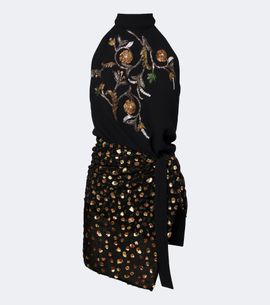 Dries Van Noten Dries Van Noten Embellished halterneck top