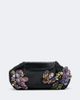 Dries Van Noten Dries Van Noten Embellished leather-trimmed clutch - 1