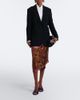 Dries Van Noten Dries Van Noten Embellished leather-trimmed clutch - 5