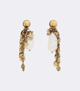 Dries Van Noten Dries Van Noten Embellished pearl drop earrings