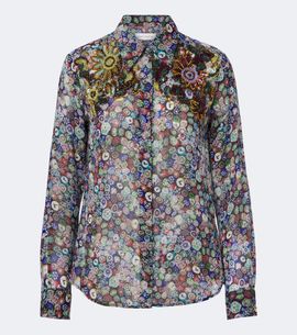 Dries Van Noten Dries Van Noten Embellished printed shirt