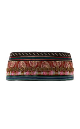 Dries Van Noten Dries Van Noten Embroidered Cotton Belt