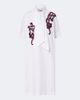 Dries Van Noten Dries Van Noten Embroidered cotton poplin midi dress - 1