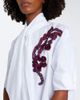 Dries Van Noten Dries Van Noten Embroidered cotton poplin midi dress - 3