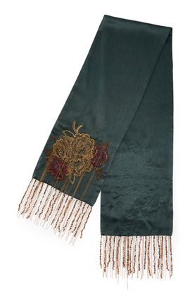 Dries Van Noten Dries Van Noten Embroidered Silk Scarf1