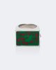 Dries Van Noten Dries Van Noten Enamel signet ring - 1