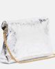 Dries Van Noten Dries Van Noten Envelope Small metallic leather clutch - 4