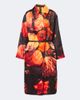 Dries Van Noten Dries Van Noten Floral belted coat - 1