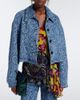 Dries Van Noten Dries Van Noten Floral denim jacket - 2