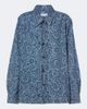 Dries Van Noten Dries Van Noten Floral denim overshirt - 1