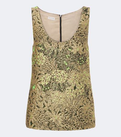Dries Van Noten Dries Van Noten Floral jacquard top