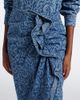 Dries Van Noten Dries Van Noten Floral ruffled denim midi skirt - 3