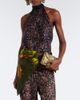 Dries Van Noten Dries Van Noten Floral silk halterneck top - 2