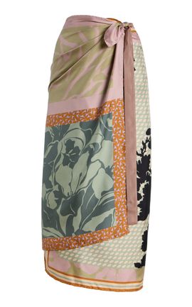 Dries Van Noten Dries Van Noten Floral Silk Pareo